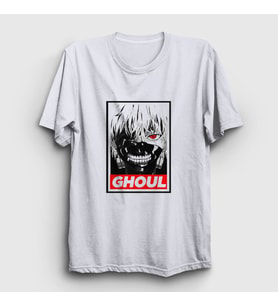 Presmono Unisex Beyaz Ghoul Anime Tokyo Ghoul T-Shirt 136460tt (Beyaz)