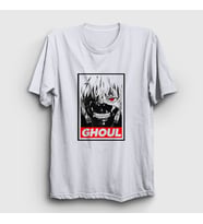 Presmono Unisex Beyaz Ghoul Anime Tokyo Ghoul T-Shirt 136460tt (Beyaz)