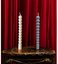 Mumelia Candles Bubble Şamdan - Doğal Soya Dekoratif Mum - 2'li