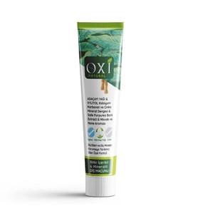 OXİ NATURAL BİTKİ İÇERİKLİ MİNERALLİ DİŞ MACUNU 75 ML.