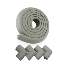 - Jumbo Kenar + Köşe Koruyucu - Gri (Çok Renkli)