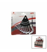 10 PARÇA KARTLI ALYAN ANAHTAR TAKIM SETİ120MM-NO-1.5-10 (5365)