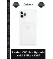Realmi C85 Pro Uyumlu Yuki Silikon Kılıf Mobil Aksesuar Cihaz Aksesuarı Cep Koruma