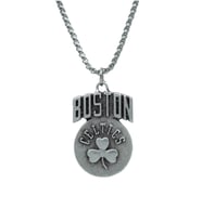 Boston Celtics  Örme Zincir Kolye - Gümüş Kaplama - Erkek Kadın Kolye - No:1461
