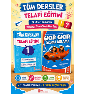 1. Sınıftan 2.Sınıfa Geçenler İçin Tüm Dersler Telafi Eğitimi + Okuma Anlama