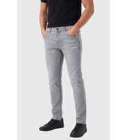DeepSEA Erkek Slim Fit Dar Kesim Likralı Gri Kot Pantolon – Yumuşak Dokulu Esnek Jean 2600816