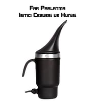 Yeni Nesil Far Temizleme Parlatma Isıtıcı Cezve ve Huni Temizlik Seti