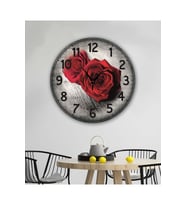 bilge Tasarım retro Duvar Saati 40 x 40 CM (Karışık)
