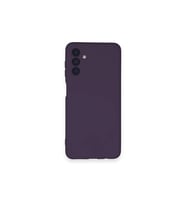 Samsung Galaxy A14 4g Kılıf Nano İçi Kadife Silikon - Mor