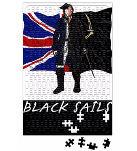 Black Sails Puzzle 240 Parça Yapboz