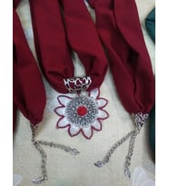 İğne oyalı fular