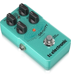 Tc Electronic HyperGravity Compressor Eski Kompresör Modu ve Yerleşik Ton Baskıları ile Olağanüstü Çok Bantlı Sıkıştırma Pedalı*