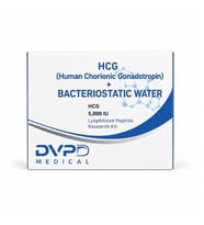 DVPD Medical HCG 5000 IU + Bacteriostatic Water Research Kit