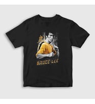 Presmono Unisex Çocuk Siyah Tracksuit Bruce Lee T-Shirt 256962tt