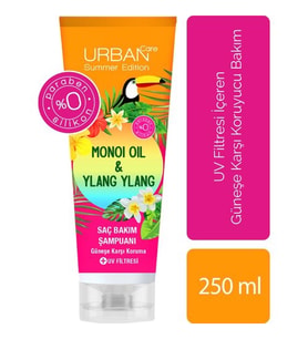 Urban Care Monoi Oil & Ylang Ylang Güneş Sonrası Koruyucu Saç Bakım Şampuan 250 ml