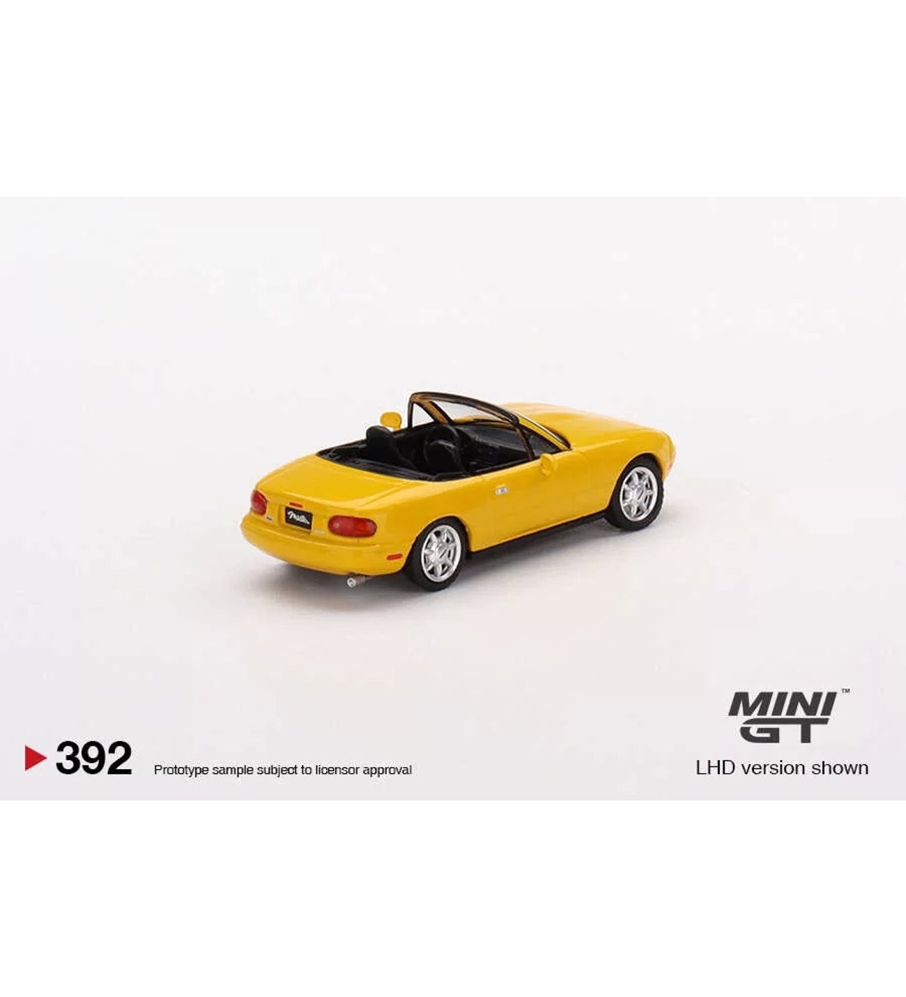 Mini GT 1:64 Mazda Miata MX-5 Sunburst Yellow Mini GT 1:64 Mazda Miata MX-5 Sunburst Yellow