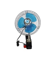 ARAÇ VANTİLATÖRÜ MANDALLI 12V 21W 6 İNÇ