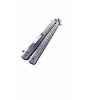 Metal Gri Kelebek Piknik Bıçağı