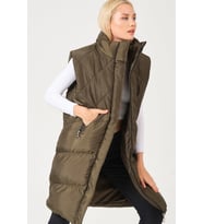 Z6743 DEWBERRY BAYAN YELEK-HAKİ