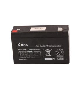 Ttec 6v 12ah Bakımsız Kuru Akü