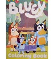 Boyama Kitabı Stickerlı Bluey  Boyanacak Sayfa Sayısı 16