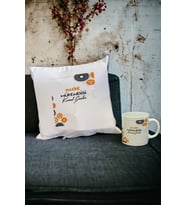 Makine Mühendisi Kupa Bardak ve Yastık Set 006 (Beyaz)