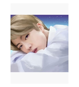 Bts Jin Tablo Ahşap Poster Dekoratif Kod5474