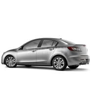 Mazda 3 Uyumlu Sedan Krom Cam Çıtası 4 Parça. 2009-2013
