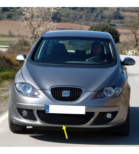 Seat Altea 2004-2008 Ön Tampon Alt Orta Izgara Petek 5P0853667A