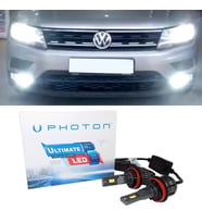 Vw Tiguan Led Xenon Kısa Far Ampulü H7 Ultimate 9500 Lumens Yeni Seri Beyaz 2016+