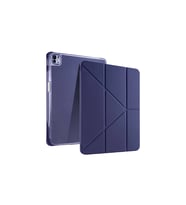 iPad PRO 13 2024 Uyumlu Kalem Bölmeli Akıllı Uyku Modlu Trifolding A2925 / A2926 Tablet Kılıfı