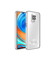 Xiaomi Redmi Note 9 Pro Uyumlu Kılıf Kamera Korumalı Logo Gösteren Zore Omega Kapak