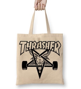 Thrasher Skate Skateboard Bez Çanta Uzun Saplı
