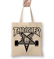 Thrasher Skate Skateboard Bez Çanta Uzun Saplı