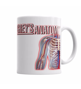 Grey´s  Anatomy Kupa Bardak Porselen