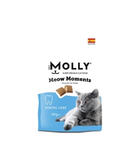 Molly Meow Moments Ağız ve Diş Sağlığı Kedi Ödül Maması (Dental Care) 60 Gr