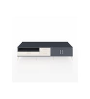 Kronos TV Ünitesi 2 Raflı 3 Çekmeceli 2 Kapaklı 220x59x51 Antrasit-Antrasit/Aytaşı