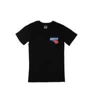 Charlotte Bobcats Cep Logo Tasarımlı Siyah Tişört