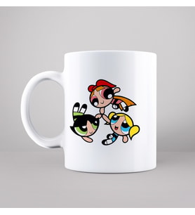 Power Puff Girls Tasarımlı Kupa