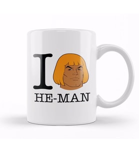 I Love He Man Masters Of Universe Kupa Bardak Porselen