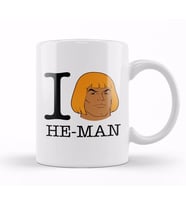 I Love He Man Masters Of Universe Kupa Bardak Porselen