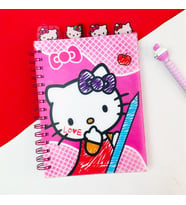 HELLO KİTY ÇIZGILI DEFTER