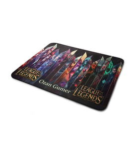 Kişiye Özel League Of Legends Ayna Baskılı Mouse Pad
