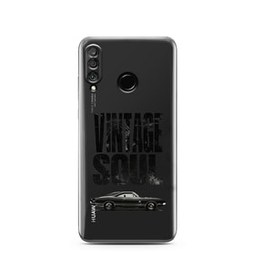 Huawei P30 Lite Uyumlu Baskılı Yumuşak Silikon Şeffaf Telefon Kılıfı