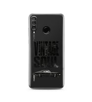 Huawei P30 Lite Uyumlu Baskılı Yumuşak Silikon Şeffaf Telefon Kılıfı