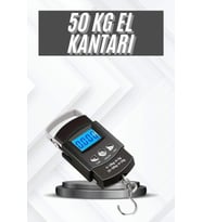 Profesyonel El Terazisi El Kantarı 50 Kg Dijital Göstergeli Tartı