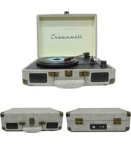 Ahşap Nostaljik Pikap Müzik Çalar Bluetooth & Hoparlörlü Gramofon 33/45/78 Devir Taş ve Plastik Plak Çalar