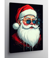 Kanvas Tablo Noel Baba’Nın Gözlükleri