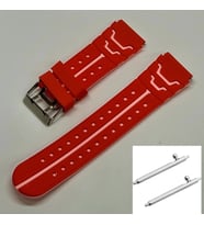 SMART KİDS AKILLI SAAT KORDONU UYUMLU SİLİKON KIRMIZI RENK - 20 MM