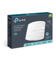 TP-LINK EAP225 AC1350Mbps 1PORT POE 5DBI DUALBAND INDOOR TAVAN TİPİ ACCESS POINT